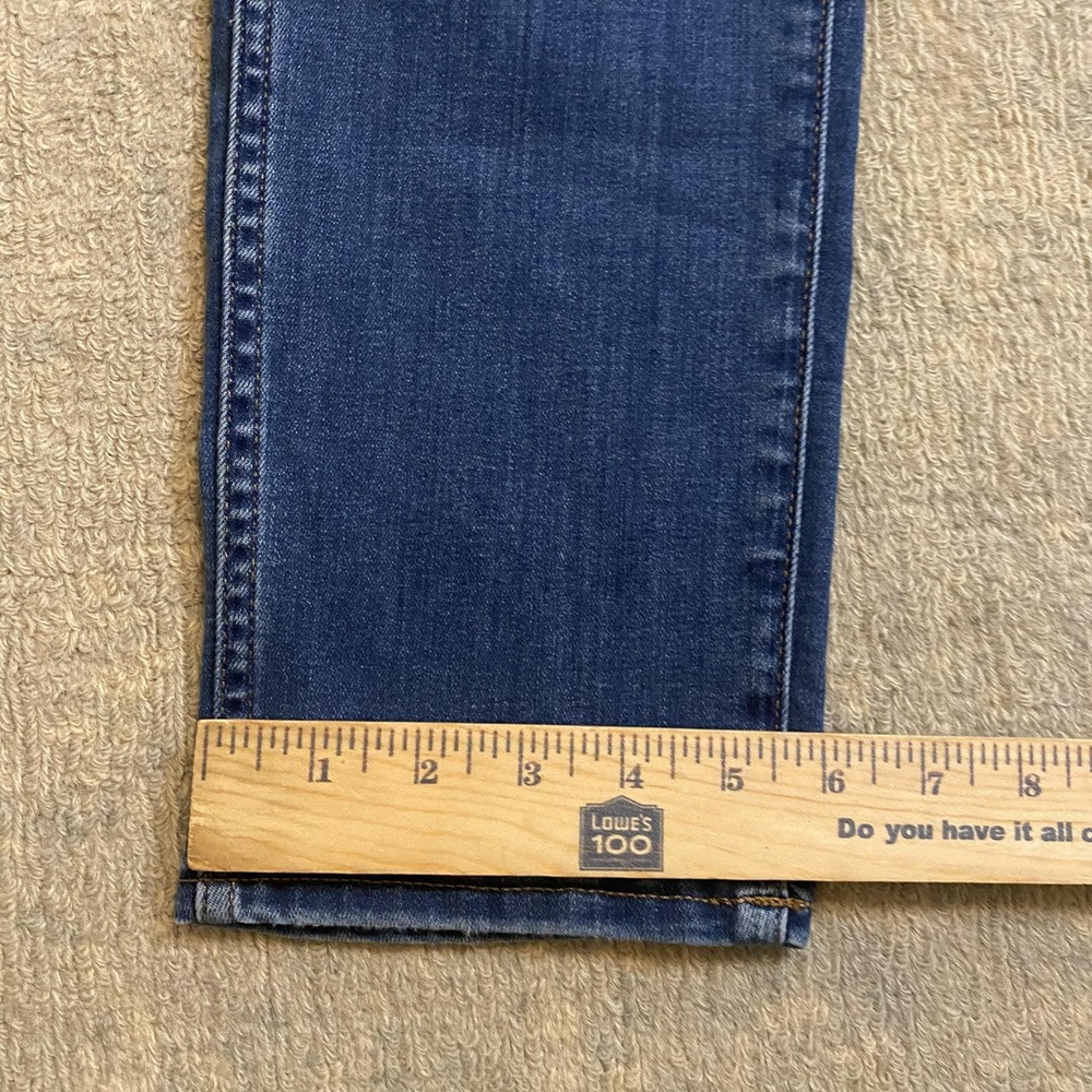 Madewell Mid-Rise Stovepipe Jeans Womens 26 Medium Wash Blue Slim Stretch Denim - Picture 7 of 14